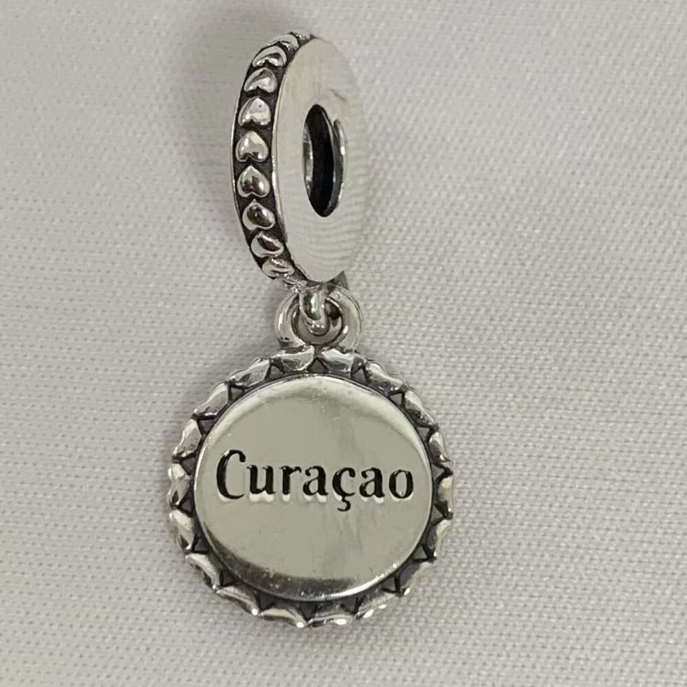 Pandora Curacao Sea Turtle Charm Pendant, S925 Silver Jewelry